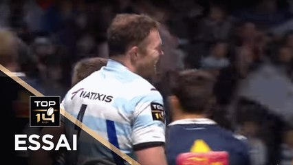 TOP 14 - Essai Donnacha RYAN (R92) - Racing 92 - Agen - J3 - Saison 2018/2019
