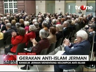 Kanselir Jerman Menentang Kelompok Anti-Islam