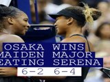 تنس: بطولة أميركا المفتوحة: تحليل وقائع اليوم 13: أوساكا تتوّج باللقب على حساب سيرينا ويليامز