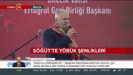 Binali Yıldırım konuşuyor
