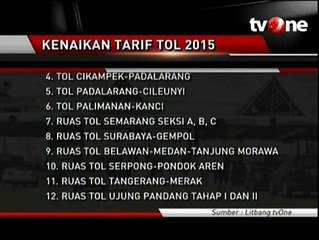 Ini Ruas Tol yang Segera Mengalami Kenaikan Tarif