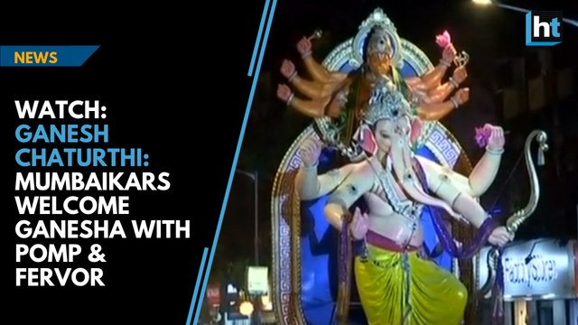 Ganesh Chaturthi: Mumbaikars welcome Lord Ganesha with pomp & fervor