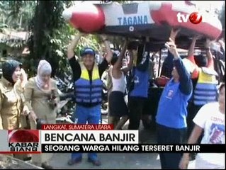 Tim SAR Cari Seorang Warga yang Terseret Banjir
