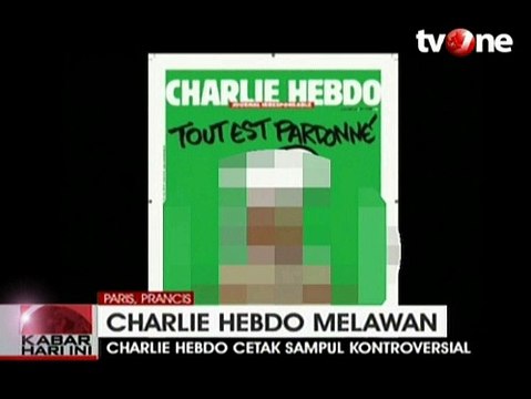 Charlie Hebdo Kembali Rilis Kartun Nabi Muhammad