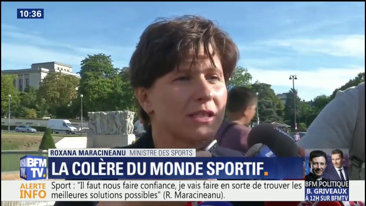 Coupes budgétaires dans le sport: “Cette annonce est très brutale, ce n’était pas les bons mots” (R. Maracineanu)