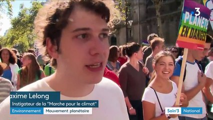 Environnement : marche pour la planète suite à la démission de Nicolas Hulot