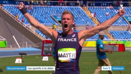 Le gouvernement met les sportifs à la diète