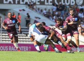 UBB MONTPELLIER A LA SORTIE DES VESTIAIRES
