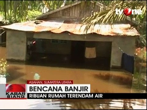 Curah Hujan Tinggi, Banjir Melanda Sejumlah Daerah