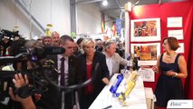 Marine Le Pen défend l'agriculture à la foire agricole de Châlons-en-Champagne