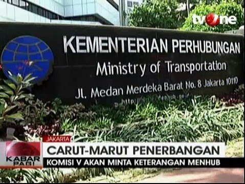 Komisi V DPR Panggil Menhub Terkait Izin Penerbangan