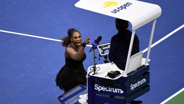 Williams pierde los nervios y el Abierto de EEUU ante la japonesa Naomi Osaka