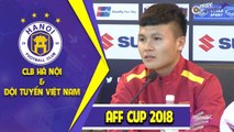 Quang Hải chưa nghĩ đến Bán kết, quyết tâm cho trận đấu tối nay với Campuchia | HANOI FC