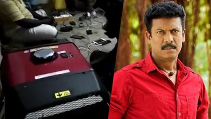 ஜெனரேட்டர் அனுப்பி வைத்த சமுத்திரக்கனி , மகிழ்ந்த டெல்டா மக்கள்!