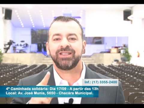 4ª Caminhada Solidária com o depoimento de vida de Bispa Cléo - Dia 17/09