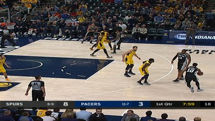 San Antonio Spurs at Indiana Pacers Recap Raw