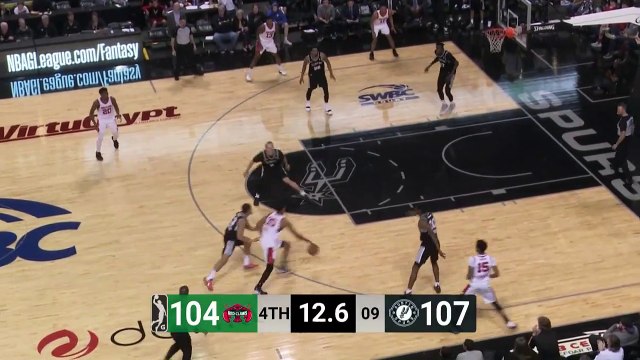 Amida Brimah Seals The Contest With A Game Saving Block For The Austin Spurs