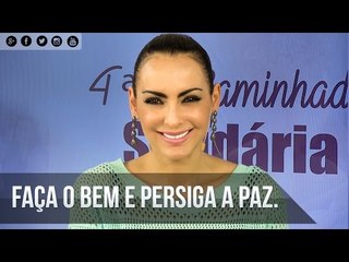 Faça o bem e persiga a paz - Bispa Cléo