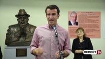 Report Tv-Përurohet busti i shkencëtarit Betim Muço në shkollën në Kombinat