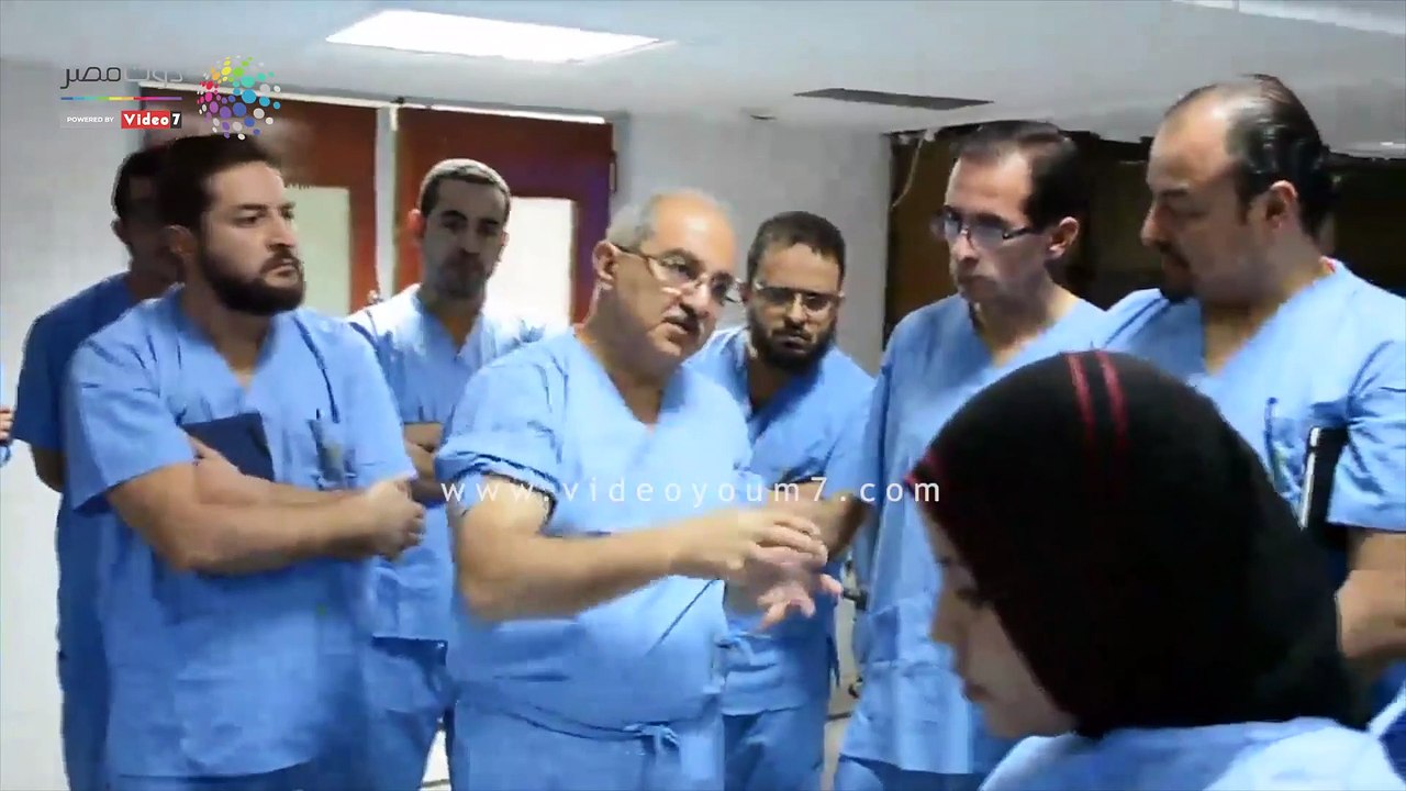 فريق أمريكى يجرى عمليات جراحة الضفيرة العصبية بجامعة أسيوط