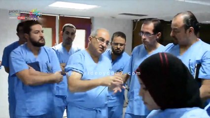 فريق أمريكى يجرى عمليات جراحة الضفيرة العصبية بجامعة أسيوط