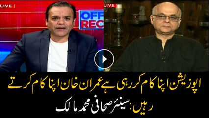 Imran should do his job regardless of what opposition says: M. Malik