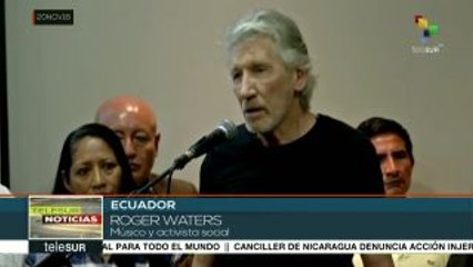 Ecuador: Roger Waters se solidariza con víctimas de Chevron-Texaco