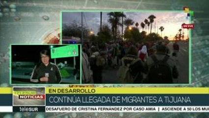 Secretaria de Seguridad Interior de EEUU visita el muro con México