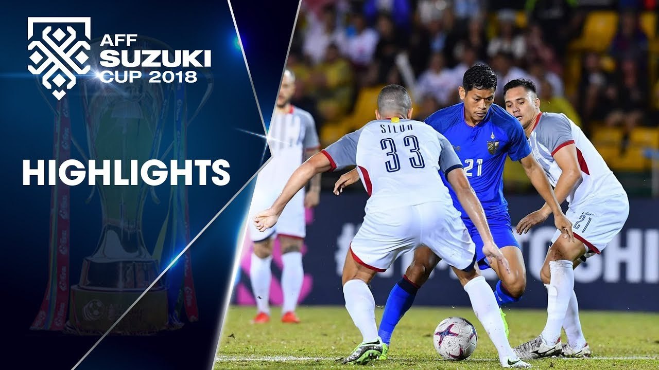 AFF CUP 2018 | Thi đấu quả cảm, Philippines giành 1 điểm quý giá trước Thái Lan | VFF Channel