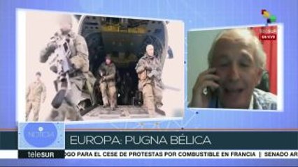 Aznárez: Macron plantea ejército europeo para protegerse de conflictos