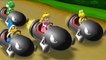 Mario Party 9 Speeding Bullets - Peach & Yoshi & Koopa & Magikoopa Gameplay