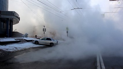 Una ciudad convertida en una película de terror