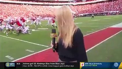 Jornalista sofre placagem em pleno direto e o acidente já é viral