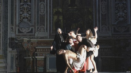 Telas de Caravaggio são encenadas por atores na Itália