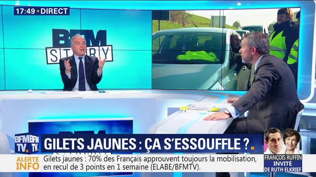Gilets jaunes : 70% des Français soutiennent le mouvement
