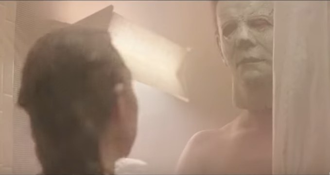 Halloween - shower mask deleted scene - 2018 Horror Michael Myers