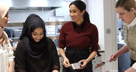 Sussex Düşesi Meghan Markle, Mutfağa Girdi