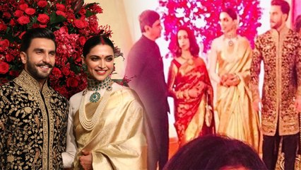Deepika Padukone & Ranveer Singh Reception's Exclusive INSIDE VIDEO: Watch Here | FilmiBeat