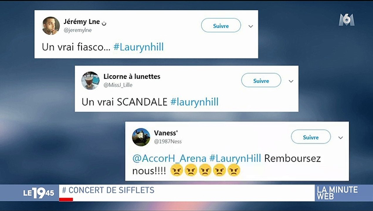 Concert de sifflets