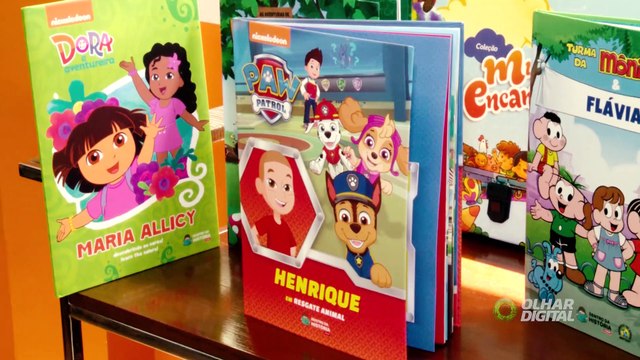 Startup brasileira transforma as crianças em heróis de seu próprios livros. Veja