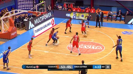 Cedevita Zagreb - Arka Gdynia  Highlights | 7DAYS EuroCup, RS Round 8