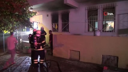 Mutfakta Çıkan Yangın Evi Küle Çeviriyordu: 1 Yaralı