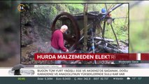 Hurdadan elektrik üretti