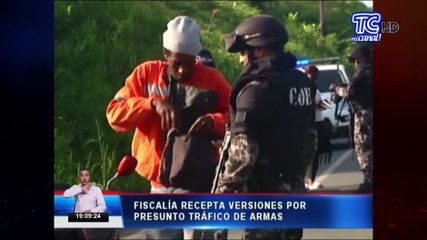 Versiones por presunto tráfico de armas