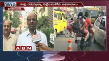 Kukatpally Alwyn Colony People facing Heavy Traffic Problems | ABN Telugu