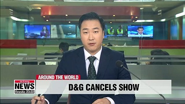 Dolce & Gabbana cancels Shanghai fashion show amid racism row