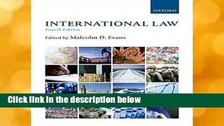 [P.D.F] International Law by
