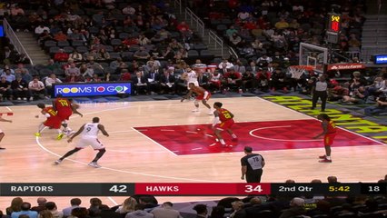 Toronto Raptors at Atlanta Hawks Raw Recap
