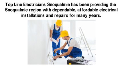 Electrician Snoqualmie WA - Best Local Expert