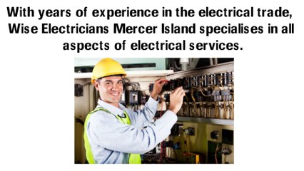 Electrician Mercer Island WA - Best Local Expert
